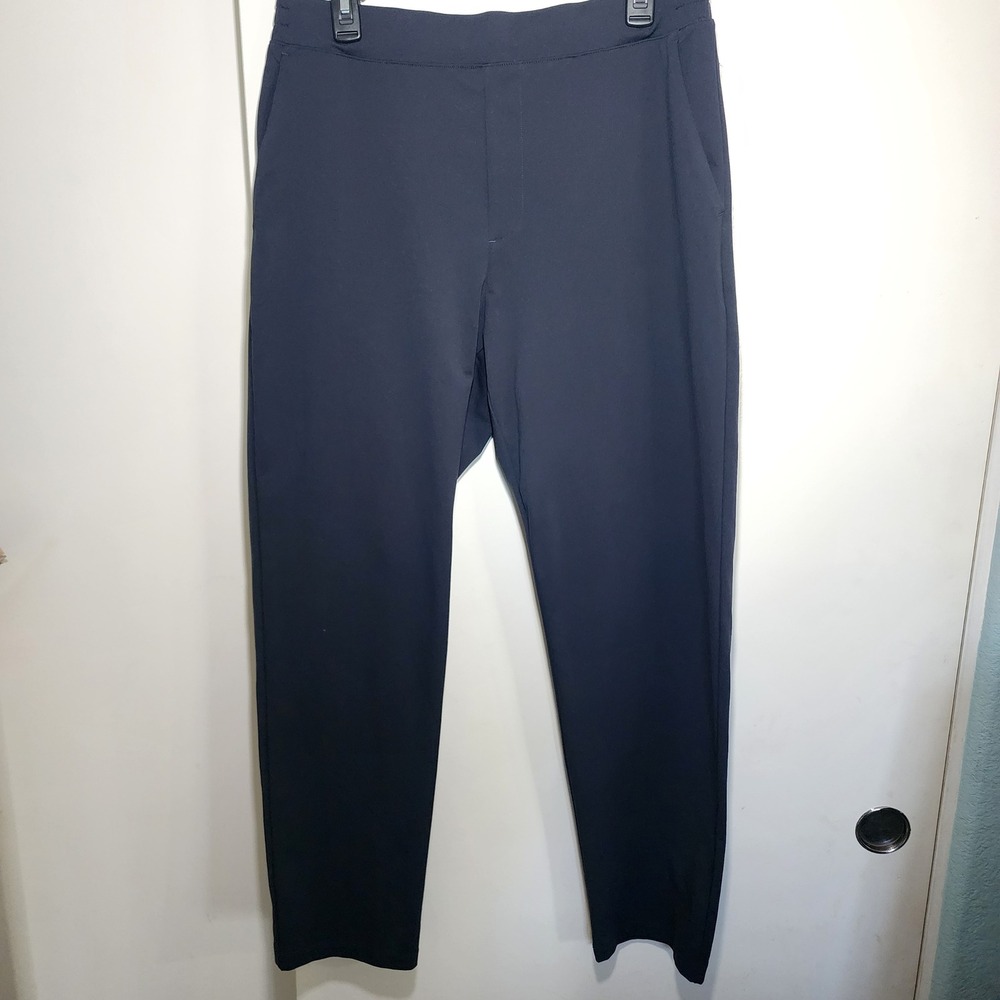 Uniqlo Ultra Light Pants Mens Large Navy Blue Excellent Quick Dry Tech Trousers